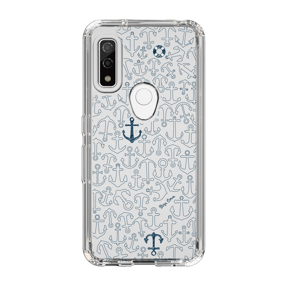 Slim Protection Case［ SINA COVA - Anchor - Navy ］