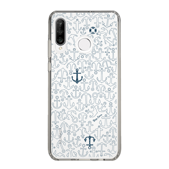 Slim Protection Case［ SINA COVA - Anchor - Navy ］