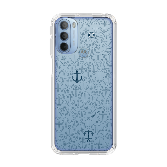Slim Protection Case［ SINA COVA - Anchor - Navy ］