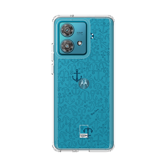 Slim Protection Case［ SINA COVA - Anchor - Navy ］