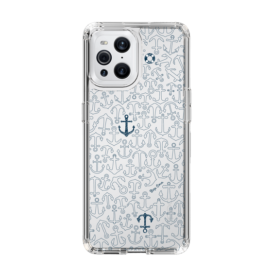 Slim Protection Case［ SINA COVA - Anchor - Navy ］