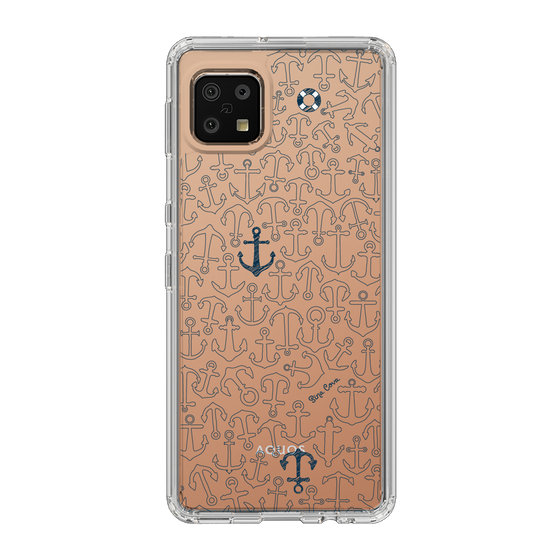 Slim Protection Case［ SINA COVA - Anchor - Navy ］
