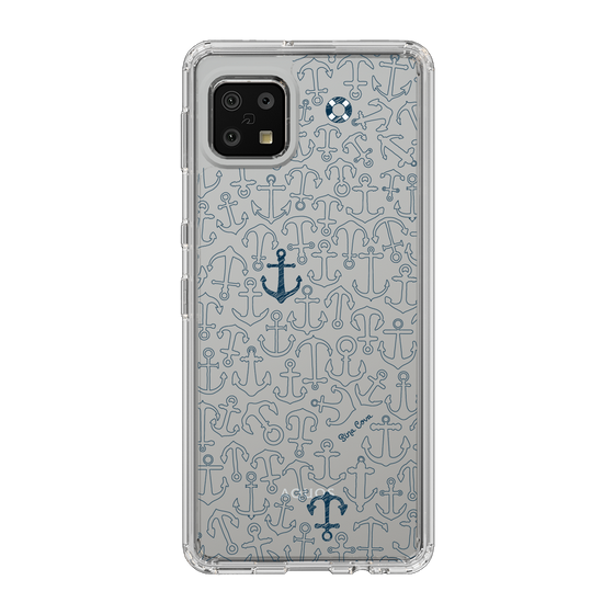 Slim Protection Case［ SINA COVA - Anchor - Navy ］