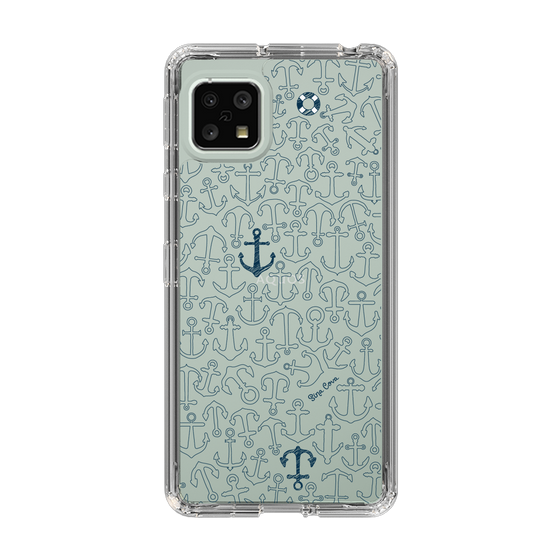Slim Protection Case［ SINA COVA - Anchor - Navy ］