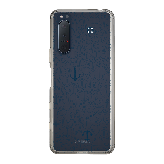 Slim Protection Case［ SINA COVA - Anchor - Navy ］