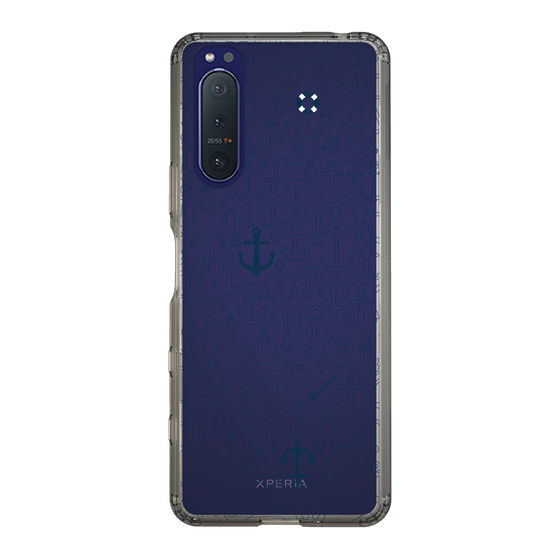 Slim Protection Case［ SINA COVA - Anchor - Navy ］