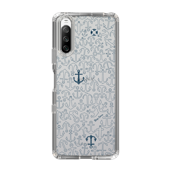 Slim Protection Case［ SINA COVA - Anchor - Navy ］