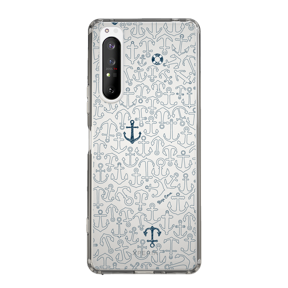 Slim Protection Case［ SINA COVA - Anchor - Navy ］