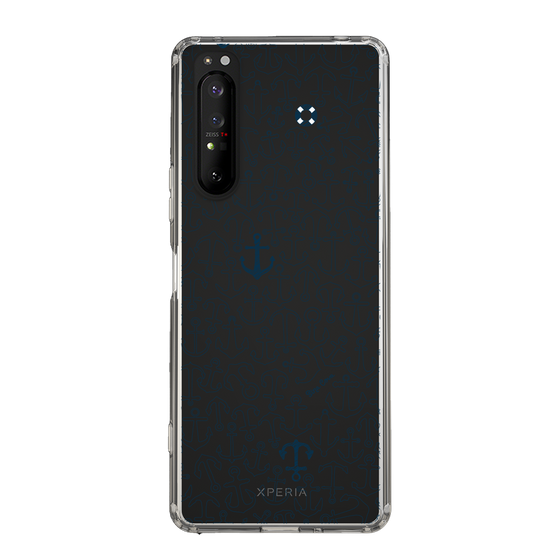 Slim Protection Case［ SINA COVA - Anchor - Navy ］