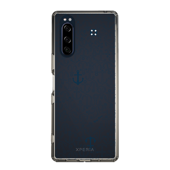 Slim Protection Case［ SINA COVA - Anchor - Navy ］