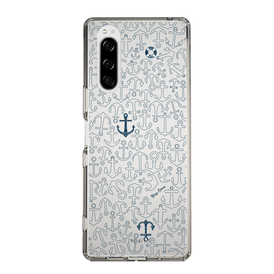 Slim Protection Case［ SINA COVA - Anchor - Navy ］