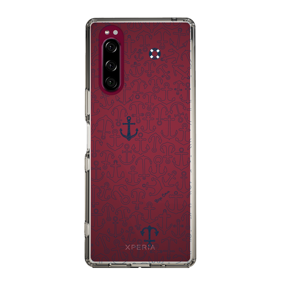 Slim Protection Case［ SINA COVA - Anchor - Navy ］
