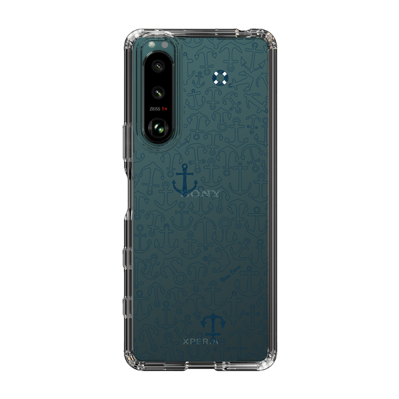 Slim Protection Case［ SINA COVA - Anchor - Navy ］