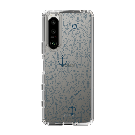 Slim Protection Case［ SINA COVA - Anchor - Navy ］