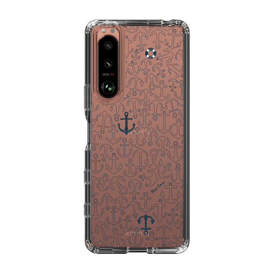 Slim Protection Case［ SINA COVA - Anchor - Navy ］