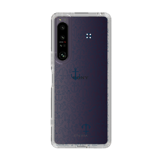 Slim Protection Case［ SINA COVA - Anchor - Navy ］