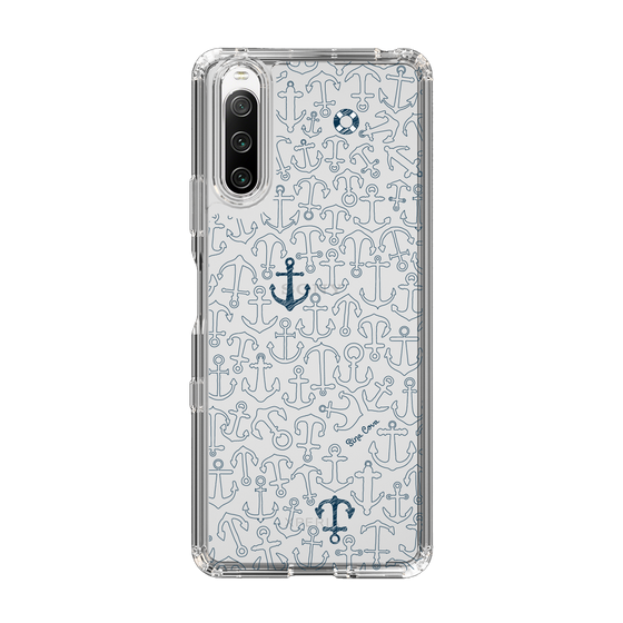 Slim Protection Case［ SINA COVA - Anchor - Navy ］