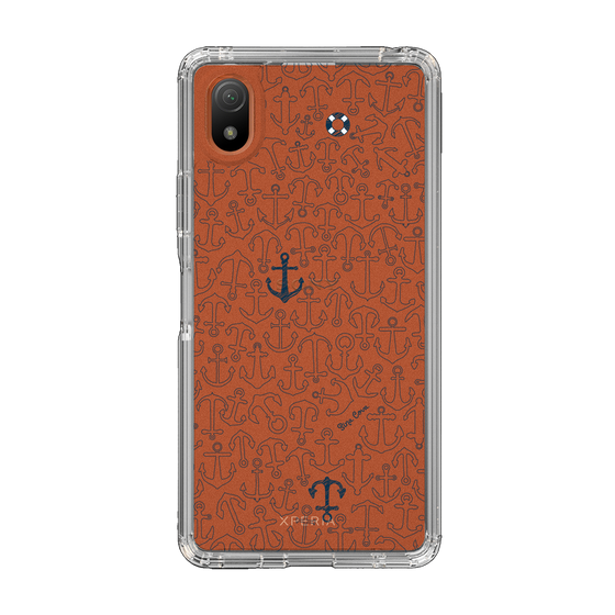 Slim Protection Case［ SINA COVA - Anchor - Navy ］