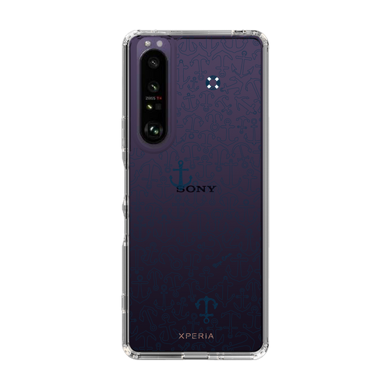 Slim Protection Case［ SINA COVA - Anchor - Navy ］