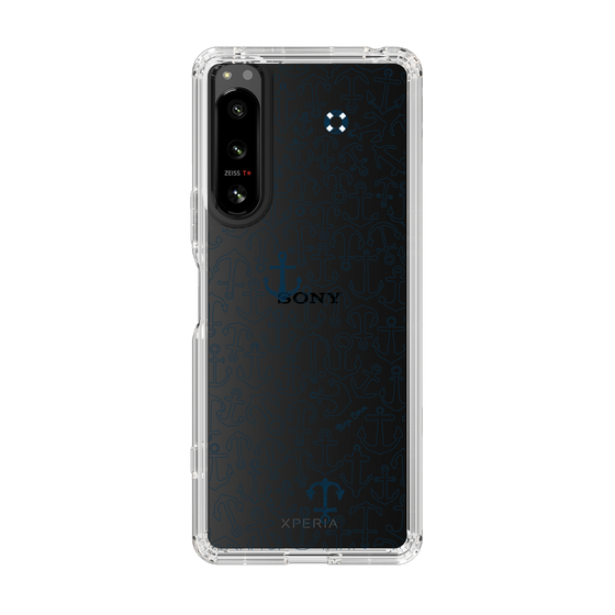 Slim Protection Case［ SINA COVA - Anchor - Navy ］