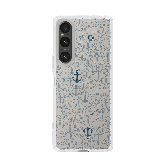 Slim Protection Case［ SINA COVA - Anchor - Navy ］