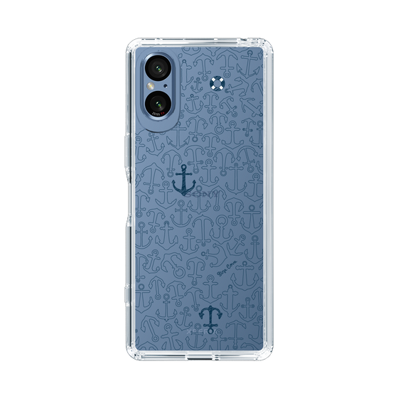 Slim Protection Case［ SINA COVA - Anchor - Navy ］