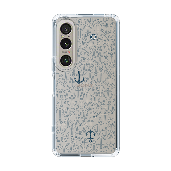 Slim Protection Case［ SINA COVA - Anchor - Navy ］