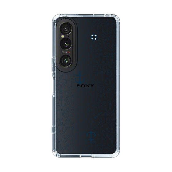 Slim Protection Case［ SINA COVA - Anchor - Navy ］
