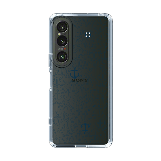 Slim Protection Case［ SINA COVA - Anchor - Navy ］
