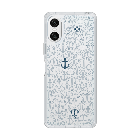 Slim Protection Case［ SINA COVA - Anchor - Navy ］