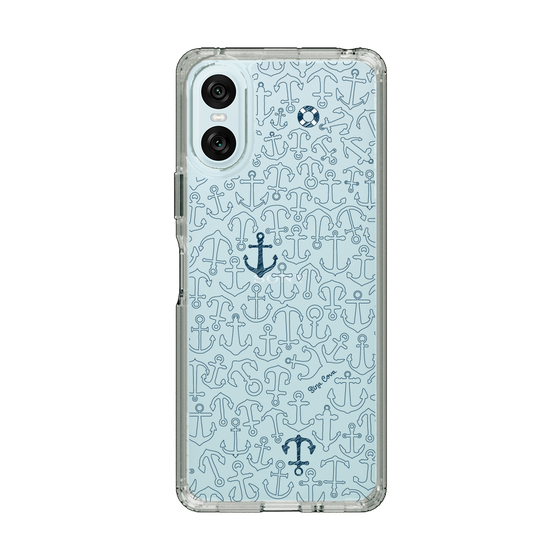 Slim Protection Case［ SINA COVA - Anchor - Navy ］