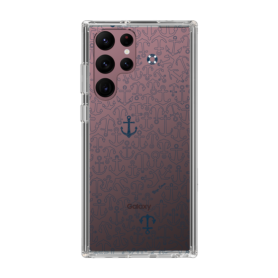 Slim Protection Case［ SINA COVA - Anchor - Navy ］