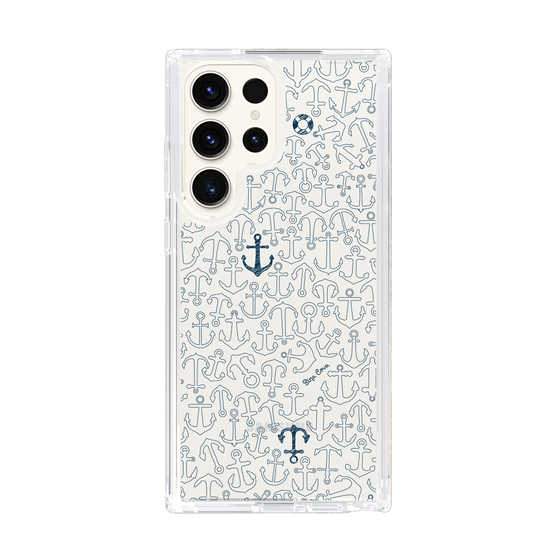 Slim Protection Case［ SINA COVA - Anchor - Navy ］