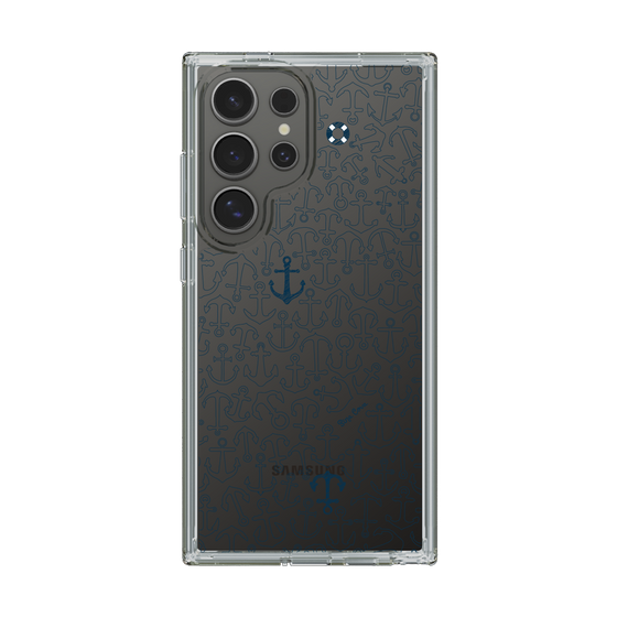 Slim Protection Case［ SINA COVA - Anchor - Navy ］