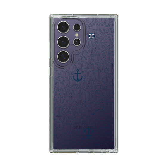 Slim Protection Case［ SINA COVA - Anchor - Navy ］