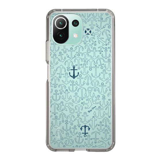 Slim Protection Case［ SINA COVA - Anchor - Navy ］