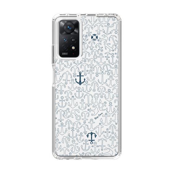 Slim Protection Case［ SINA COVA - Anchor - Navy ］