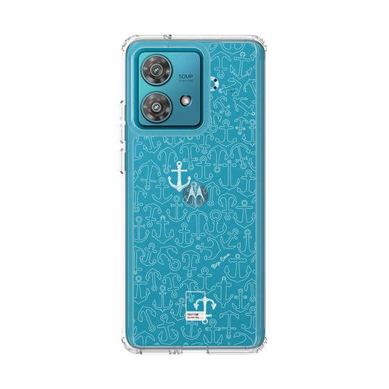Slim Protection Case［ SINA COVA - Anchor - White ］