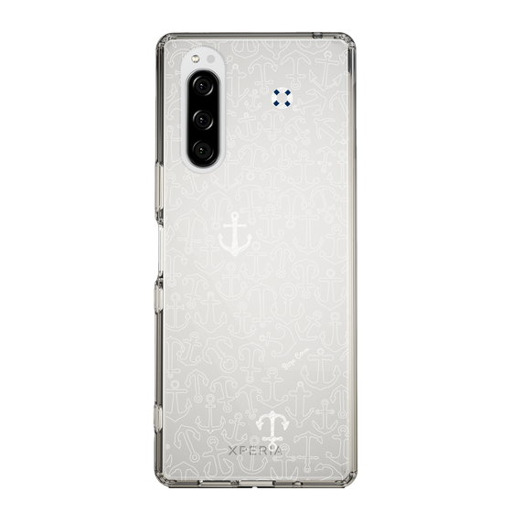 Slim Protection Case［ SINA COVA - Anchor - White ］