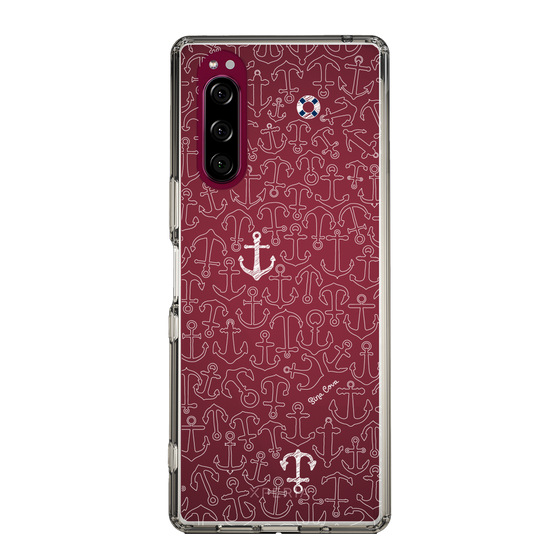 Slim Protection Case［ SINA COVA - Anchor - White ］