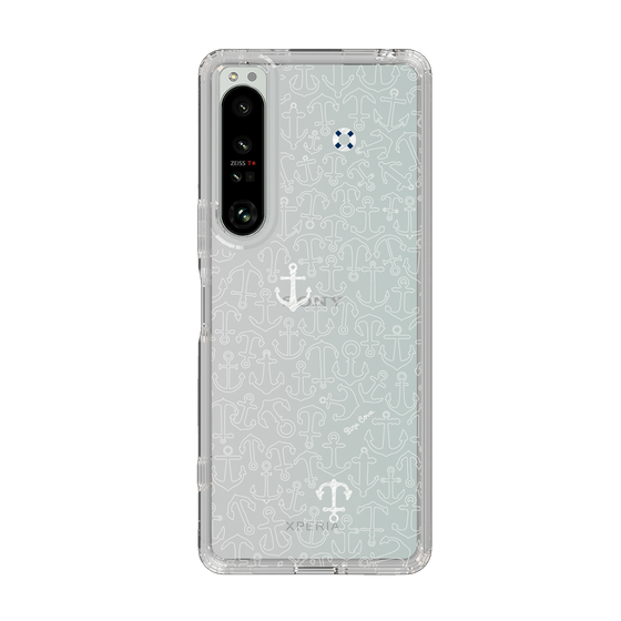 Slim Protection Case［ SINA COVA - Anchor - White ］