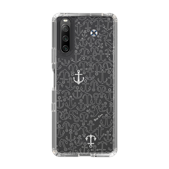 Slim Protection Case［ SINA COVA - Anchor - White ］