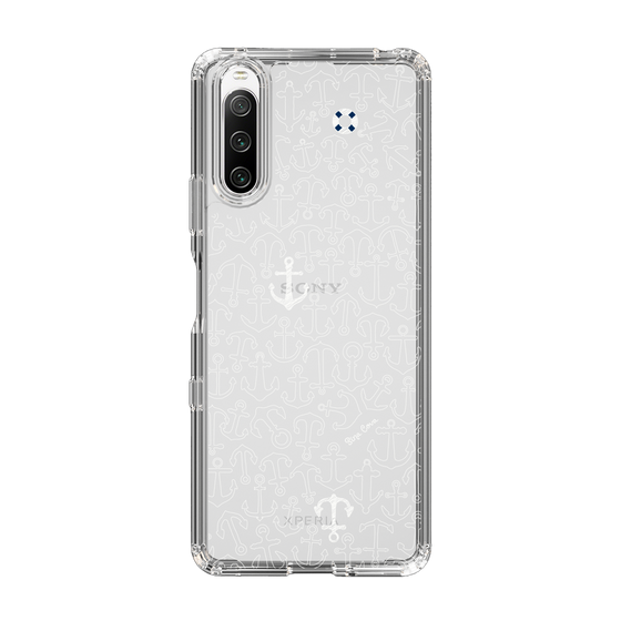 Slim Protection Case［ SINA COVA - Anchor - White ］