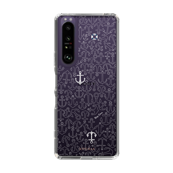 Slim Protection Case［ SINA COVA - Anchor - White ］
