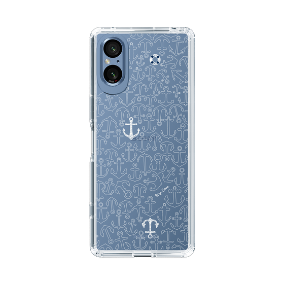 Slim Protection Case［ SINA COVA - Anchor - White ］