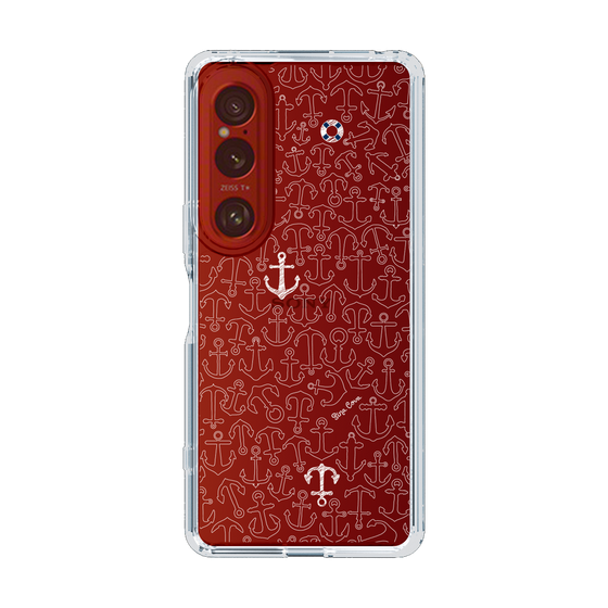 Slim Protection Case［ SINA COVA - Anchor - White ］