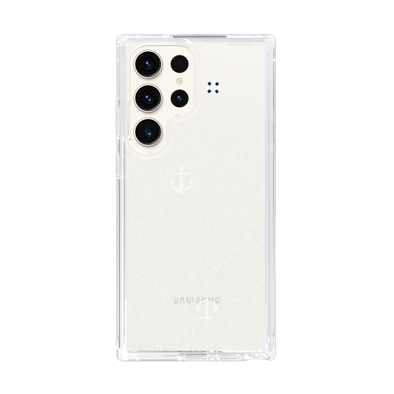 Slim Protection Case［ SINA COVA - Anchor - White ］