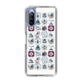 Slim Protection Case［ SINA COVA - All-Over Marine Pattern ］