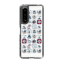 Slim Protection Case［ SINA COVA - All-Over Marine Pattern ］