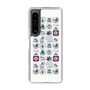 Slim Protection Case［ SINA COVA - All-Over Marine Pattern ］